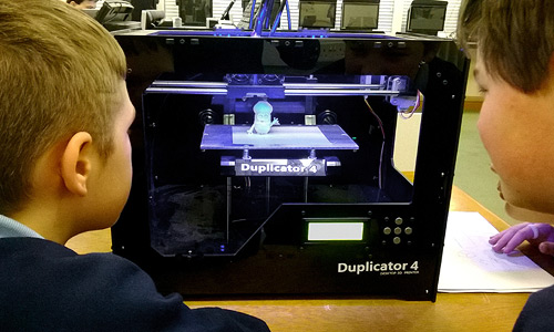 Printing 3D computer file with a 3D Printer